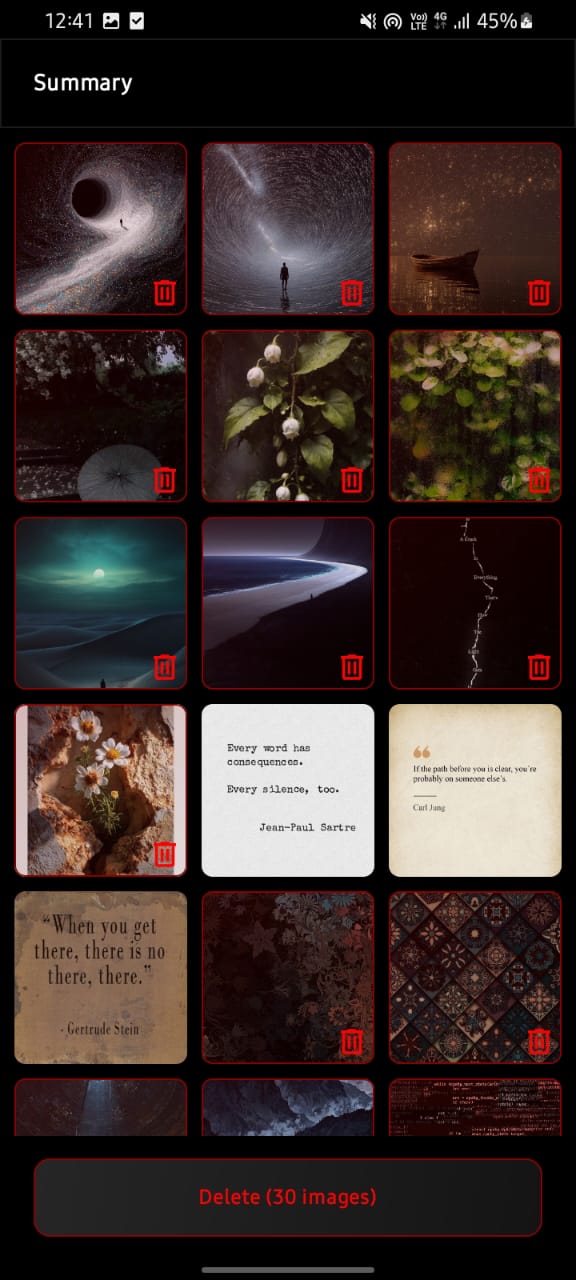 cleanr - Gallery Cleaner App Screenshot 2